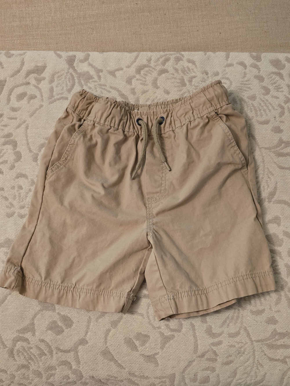 Tommy Bahama Kid's Elastic Waist Athletic Shorts in Tan